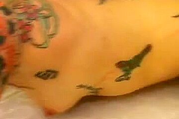 2 tattooed gals sex tool fuck like avid ladies