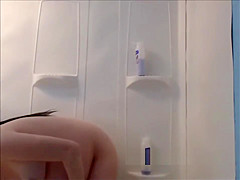 24yr old pregnant Jamie taking a shower