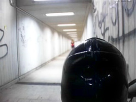 A walk with Dominatrix Cythia