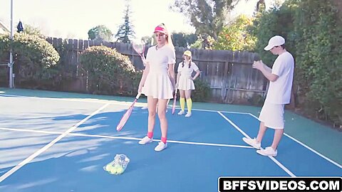 Alex Fucked Slutty teens 18+ In Every Angle Of The Court