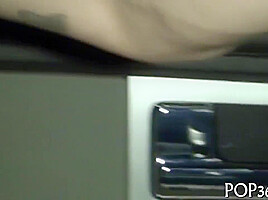 Almost Unused teen 18+ Rides A Cock