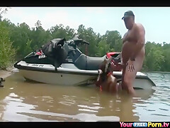 Amateur Couple Just Tested Their New Jet Ski