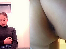 Asian teen 18+ Rubbing Pussy