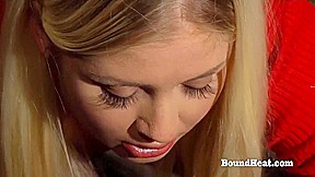 Ass Lesbian Slave Bent Over Madames Knee And Fingered Hard