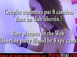 At French Private Party! Camera Espion En Soiree Privee  9 Min