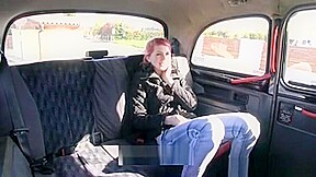 Beautiful Redhead Passenger Nailed By The Fraud Driver