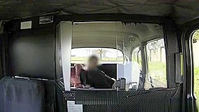 Beautiful Redhead Passenger Nailed By The Fraud Driver