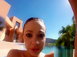 Behind the scenes fun with Abigail Mac