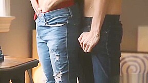 Big dick gay flip flop with cumshot