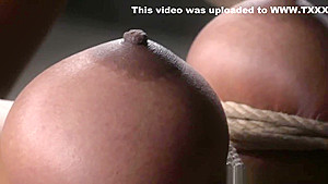 Bigtitted Bdsm Sub Bound By Maledom