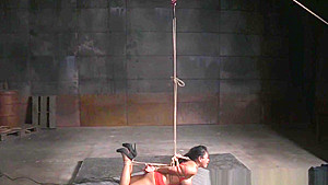 Bigtitted Bdsm Sub Bound By Maledom
