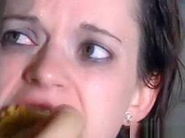 Bonded Submissive Skank Being Punished