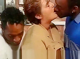 British Interracial House Wife
