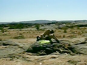 Busty Lesbians Fuck In The Desert