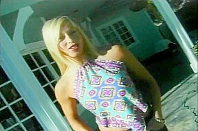 Busty blonde lesbians lick and finger one another's pussies