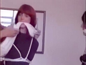 Catgirls caught and hop in bondage