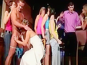 Cfnm Sluts Are Happy With Their Party Choice Of A Stripper