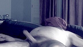 Cheap bearded prostitue takes it raw and swallow cum