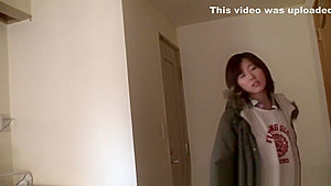 Cocksucking japanese teen 18+ fucked from behind