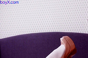 Collegeuniform Femboi In High Heels Barebacked By Dilf