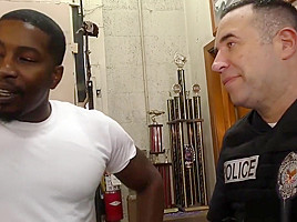 Cuckold police officers wife fucked by blacks in front of