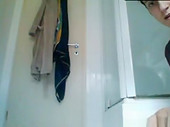 Cumming On Bathroom Floor