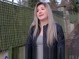 Czech Blonde Cheating Bf In Public