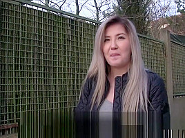 Czech Blonde Cheating Bf In Public