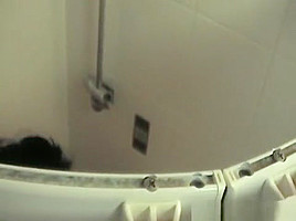 Czech milf showering