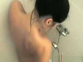 Czech milf showering