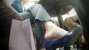 Dangling heels