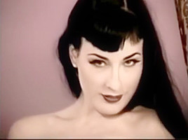 Dita von Teese in Lingerie, Corset, Nylon & High-Heels