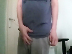 Dutch Boy Shows Ass