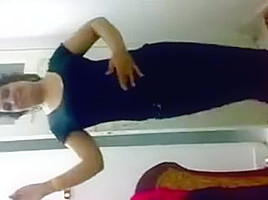 Egyptian girl dancing for her lover