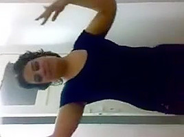 Egyptian girl dancing for her lover
