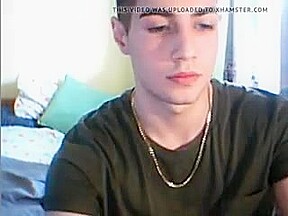 Estonian gorgeous boy very hot tight ass on doggy on cam
