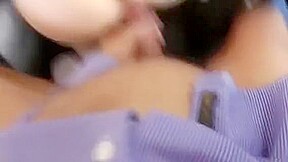 Euro Slut Sucks Old Man