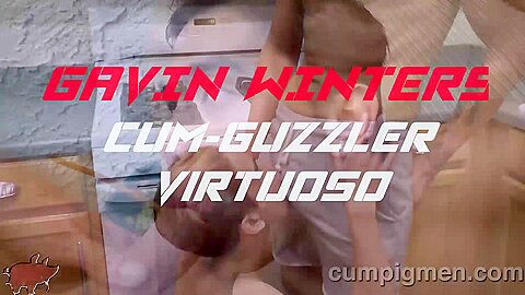 Gavin WInters, Cum Guzzler Virtuoso