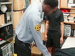 GayShoplifter - Black Cock Barebacks Hot Stud