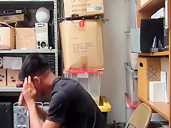 GayShoplifter - Black Cock Barebacks Hot Stud