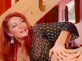 German Redhead Milf, Blowjob and Analfuck