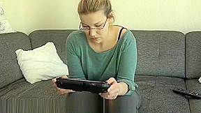 German teen 18+ Daddys Luder with Hairy Pussy