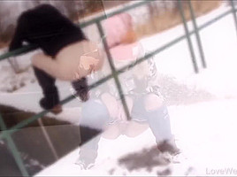 Girls Peeing Outdoors-3 - Compilation
