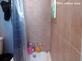 Hairy Mari Takes a Quick Shower
