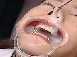 Horny Japanese girl Mao Aizawa in Amazing Facial, Cumshots JAV scene