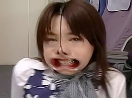 Horny Japanese girl Mao Aizawa in Amazing Facial, Cumshots JAV scene