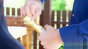 Horny folks have a fun fully dressed sex with each other