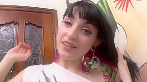 Horny pornstar Draven Star in fabulous small tits, brunette xxx video
