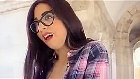 Hot Amateur Eurobabe In Glasses Pussy Pounded For Money
