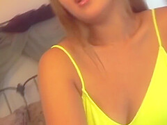 Hot Blonde Asian Gets Get Mouth Filled With Cum After Hot Doggy Style Fucking